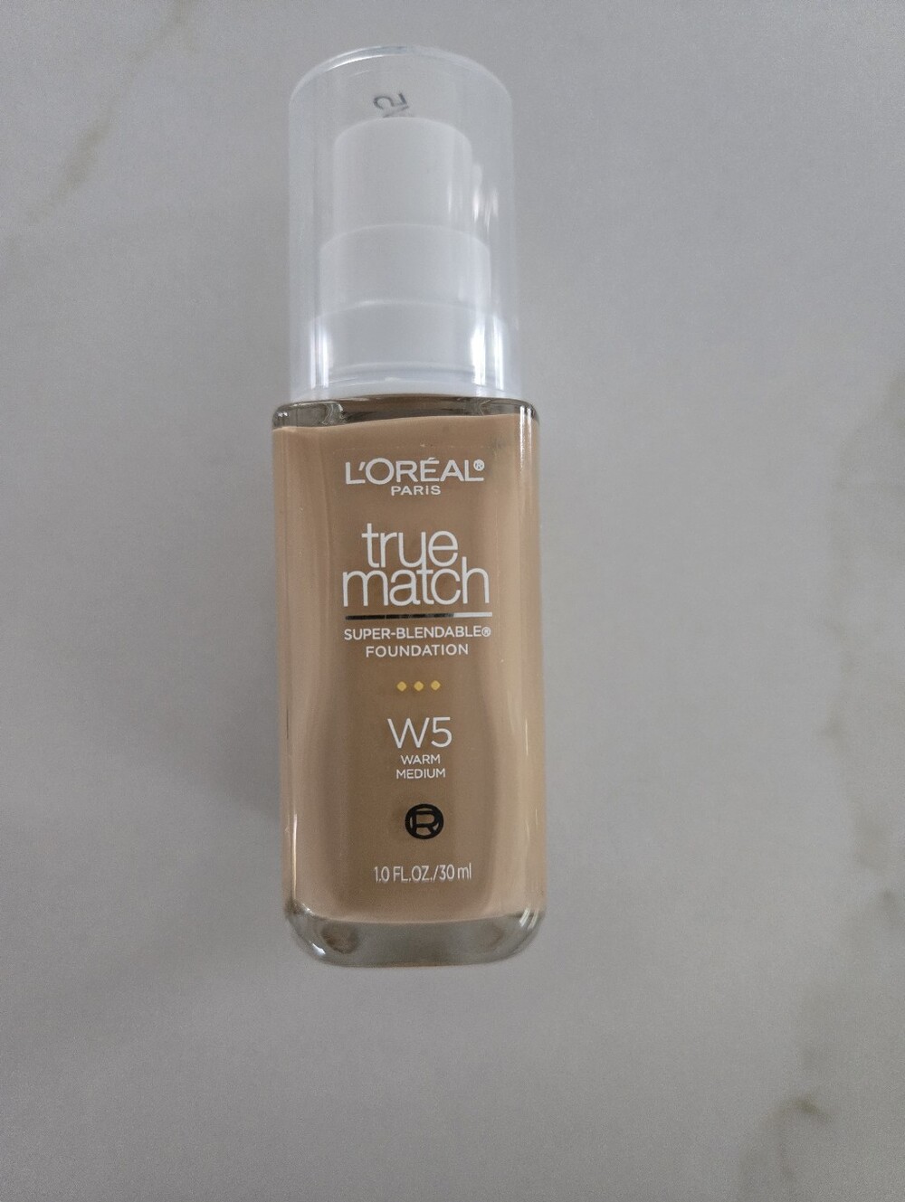 L'Oreal True Match Foundation W5 Warm Medium - Natural Beige